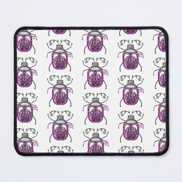 Item preview, Subtle Asexual Pride Beetle designed and sold by LavenderCrowYYC.