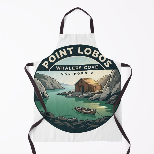 Item preview, Whalers Cove Point Lobos Circular Travel Badge Sticker designed and sold by DetourDgn.