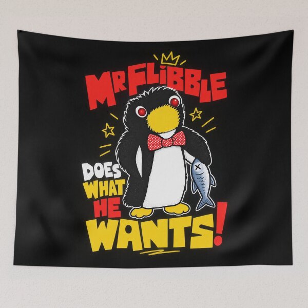 Item preview, Mr. Flibble Does What He Wants! designed and sold by nasr-say.