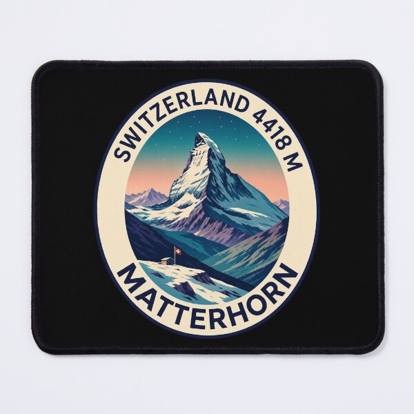 Item preview, Matterhorn Switzerland Vintage Alpine Monte Cervino designed and sold by BeckhamI-ngram.