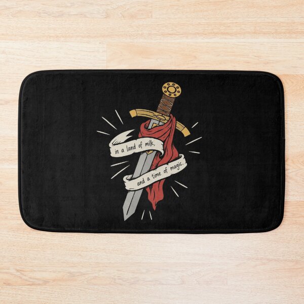 Item preview, Merlin Arthur Sword Scarf Cozy Fantasy Tv Show designed and sold by Bandnarelle.