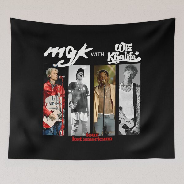 Item preview, Mgk Wiz Khalifa Vintage Album Music designed and sold by Ahmed Sadek.