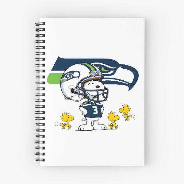 Item preview, Snoopy And Woodstock Seattle Seahawks Football Fan Game Day designed and sold by DamianRoy88.