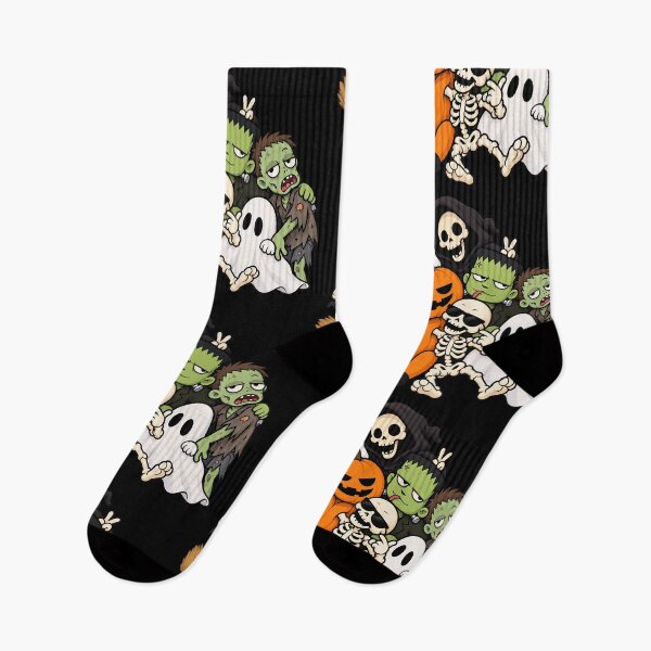 Item preview, Cute Halloween Monsters Squad Classic T-shirt designed and sold by TOLDWAYTSHIRT.