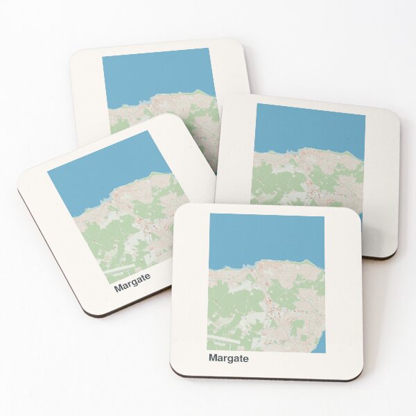 Item preview, Margate Minimalistic Map Art designed and sold by MapsNerd.