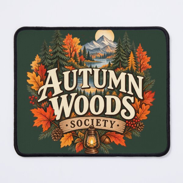 Item preview, Autumn Woods Society – Cozy Fall Forest Adventure designed and sold by blankTeeShirt.