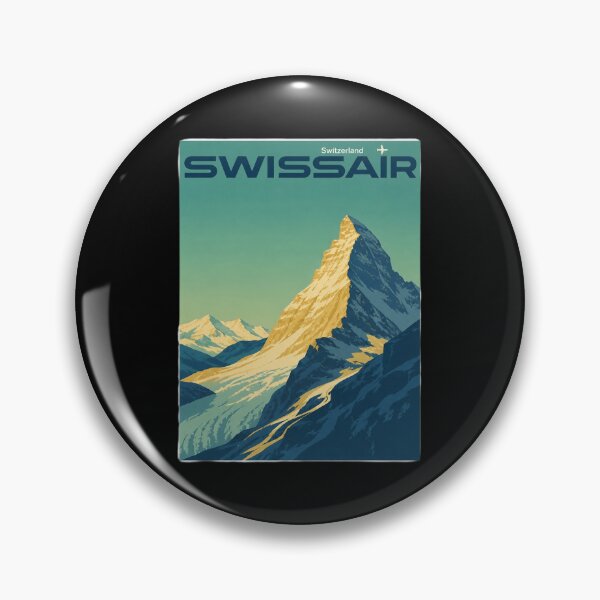 Item preview, Matterhorn In Switzerland Vintage Travel Mountain Peak designed and sold by BeckhamI-ngram.