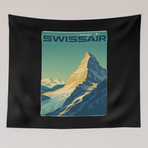 Item preview, Matterhorn In Switzerland Vintage Travel Mountain Peak designed and sold by BeckhamI-ngram.