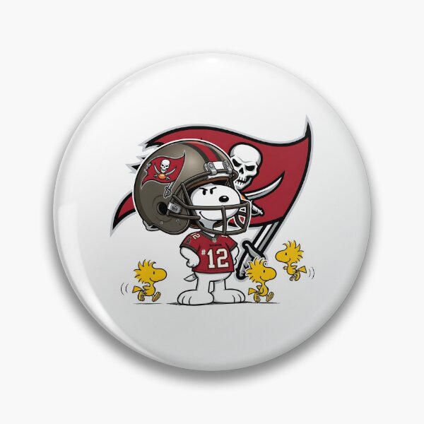Item preview,  Snoopy And Woodstock Tampa Bay Buccaneers Football Fan Game Day designed and sold by DamianRoy88.