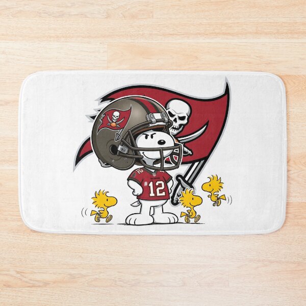 Item preview,  Snoopy And Woodstock Tampa Bay Buccaneers Football Fan Game Day designed and sold by DamianRoy88.