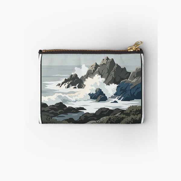 Item preview, Sea Lion Point Point Lobos Vintage Surf Badge Sticker designed and sold by DetourDgn.
