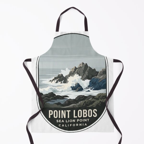 Item preview, Sea Lion Point Point Lobos Vintage Surf Badge Sticker designed and sold by DetourDgn.