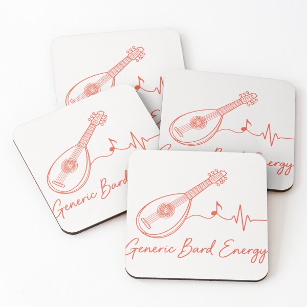Item preview, Generic Bard Energy Lute Line Heartbeat designed and sold by Yellowriversss.