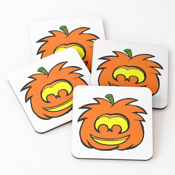 Item preview, Halloween pumpkin puffle designed and sold by Nostalgic design co.