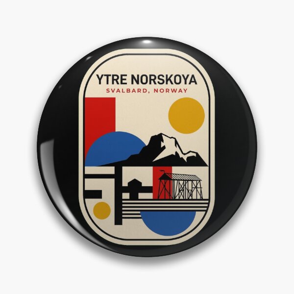 Item preview, Retro Ytre Norskoya Bauhaus Geometric Skyline designed and sold by k3rstman1.
