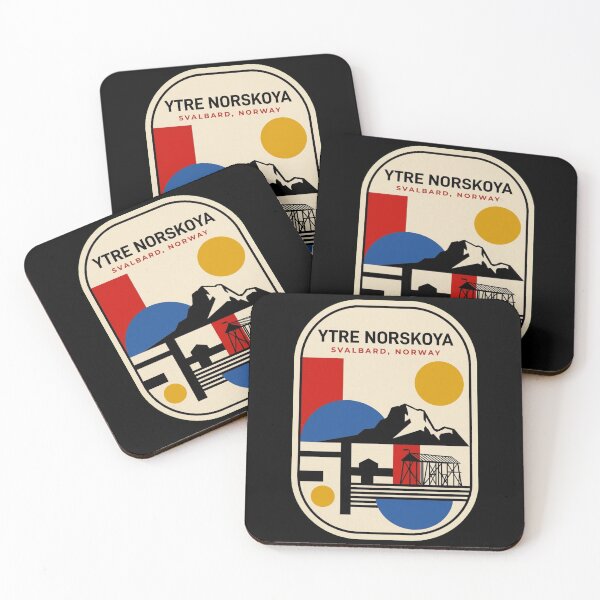 Item preview, Retro Ytre Norskoya Bauhaus Geometric Skyline designed and sold by k3rstman1.