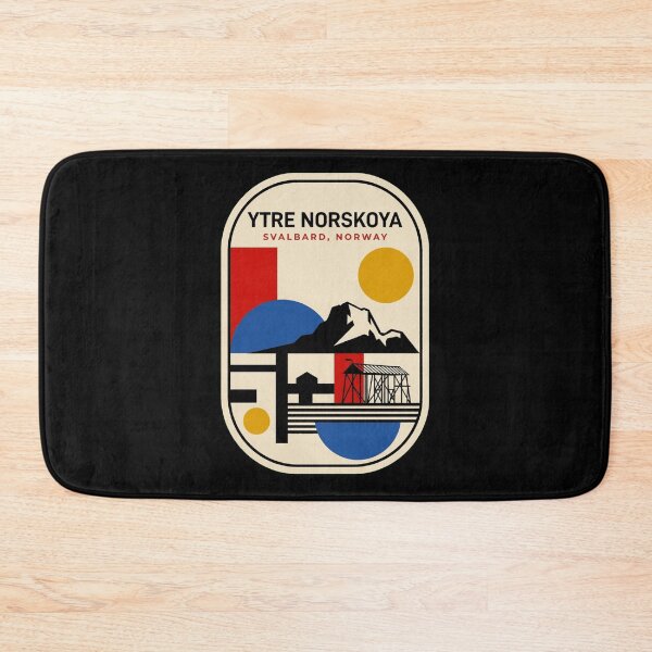 Item preview, Retro Ytre Norskoya Bauhaus Geometric Skyline designed and sold by k3rstman1.