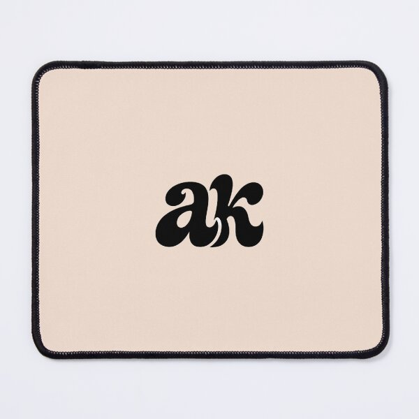Item preview, Retro Bold AK Monogram Logo designed and sold by DigArtis.