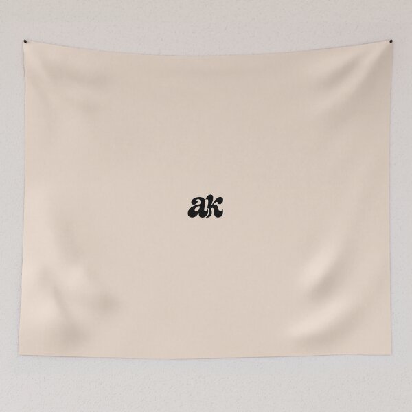 Item preview, Retro Bold AK Monogram Logo designed and sold by DigArtis.