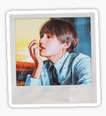 Kim Taehyung Polaroids Stickers Redbubble