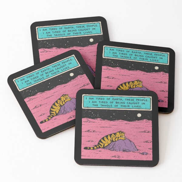Item preview, Pink Garfil Art Night Sky Sleepy Cat Andrew Garfield designed and sold by Bandnarelle.