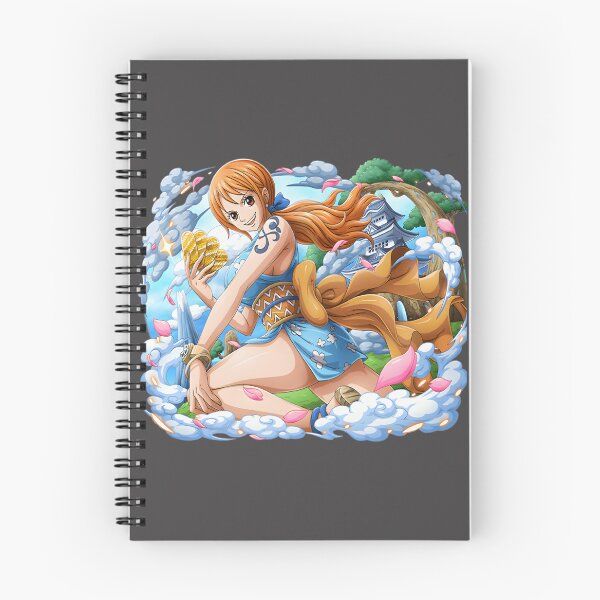 Item preview, Nami Inspired Anime Character Illustration with Vibrant Colors and Dynamic Pose designed and sold by yousef-art.