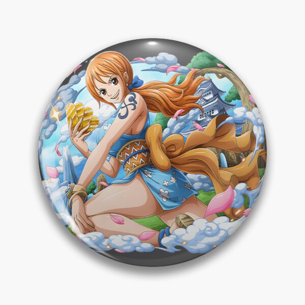 Item preview, Nami Inspired Anime Character Illustration with Vibrant Colors and Dynamic Pose designed and sold by yousef-art.