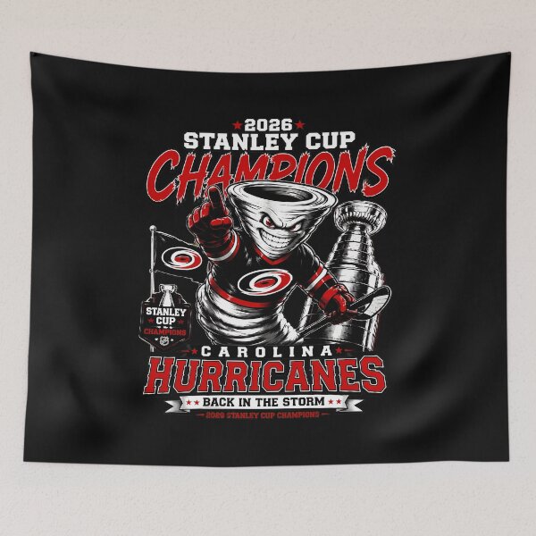 Item preview, Carolina Hurricanes 2026 Back In The Storm Champions designed and sold by Jasolkowski.
