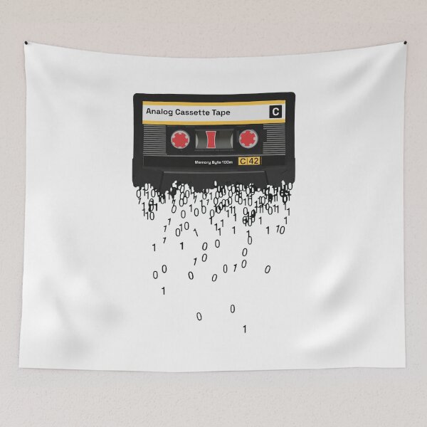 Item preview, Analog Cassette Dissolving to Binary Data designed and sold by KEIDIMATURCHIE.