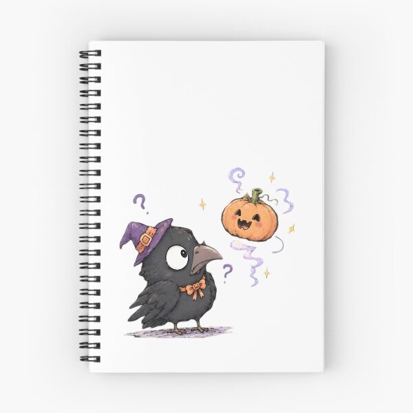 Item preview, Cute-Halloween Raven designed and sold by MOONVEIL ATELIER.