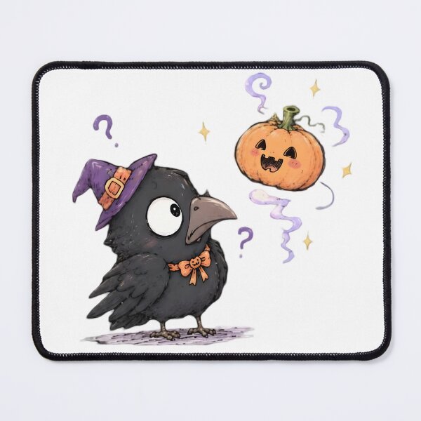 Item preview, Cute-Halloween Raven designed and sold by MOONVEIL ATELIER.