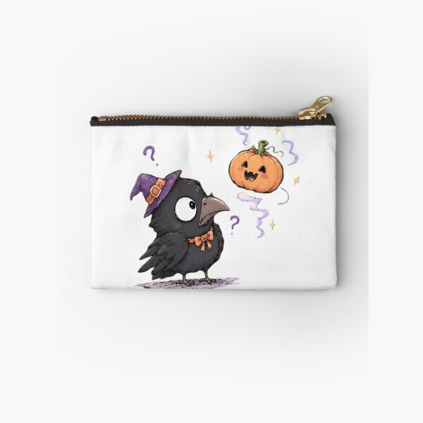 Item preview, Cute-Halloween Raven designed and sold by MOONVEIL ATELIER.