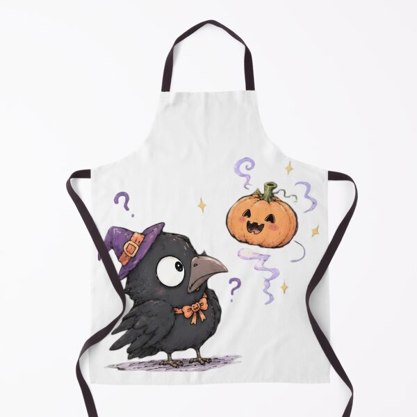 Item preview, Cute-Halloween Raven designed and sold by MOONVEIL ATELIER.