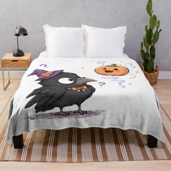 Item preview, Cute-Halloween Raven designed and sold by MOONVEIL ATELIER.