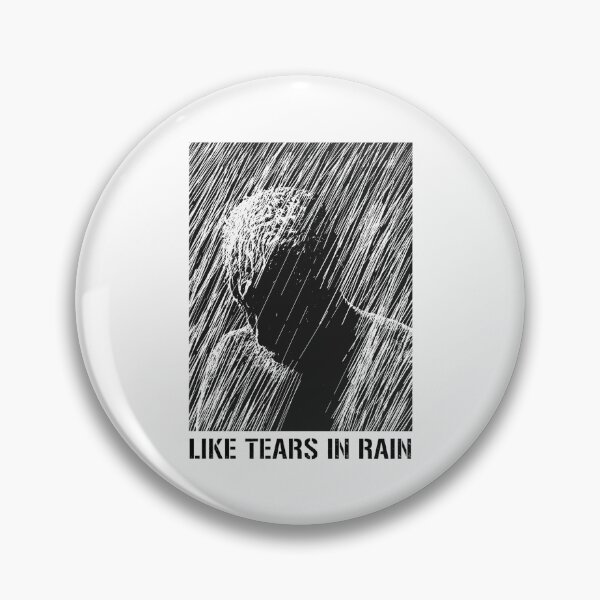 Item preview, Hatching Illustration Tears In Rain Quote designed and sold by KEIDIMATURCHIE.