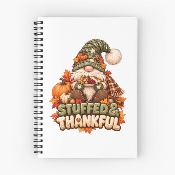 Item preview, Stuffed & Thankful Thanksgiving Gnome – Cute Fall Gnome designed and sold by Gapanaart.