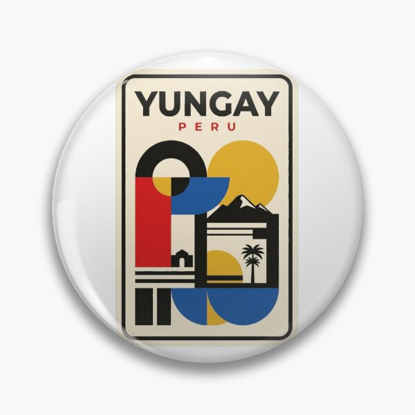 Item preview, Retro Yungay Bauhaus Geometric Skyline designed and sold by k3rstman1.