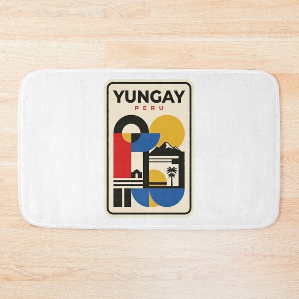 Item preview, Retro Yungay Bauhaus Geometric Skyline designed and sold by k3rstman1.