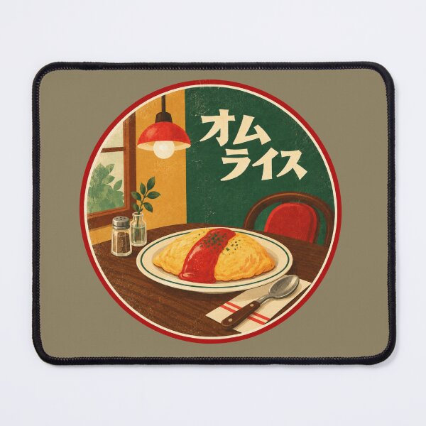 Item preview, Retro Kissaten Omurice – Japanese Vintage Café designed and sold by mellow-koko.