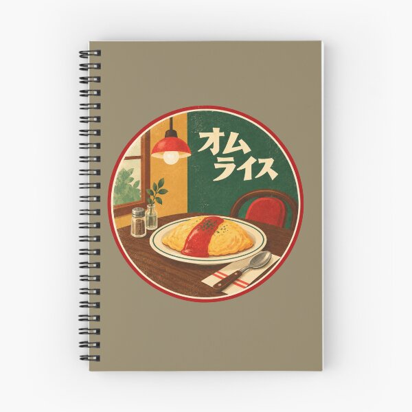 Item preview, Retro Kissaten Omurice – Japanese Vintage Café designed and sold by mellow-koko.