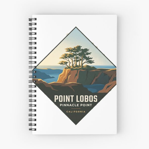 Item preview, Pinnacle Point Point Lobos Golden Hour Diamond Badge Sticker designed and sold by DetourDgn.