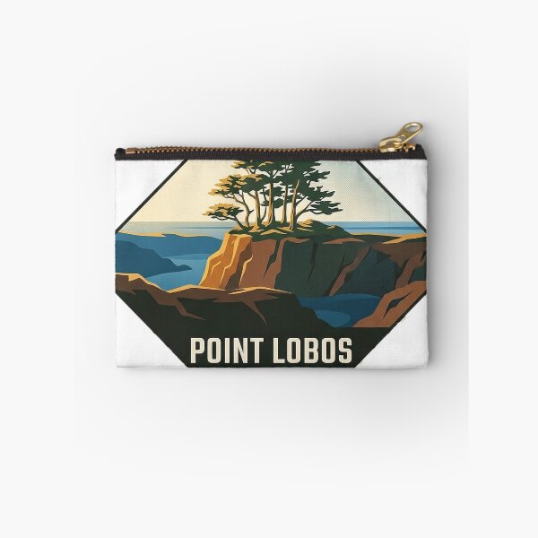 Item preview, Pinnacle Point Point Lobos Golden Hour Diamond Badge Sticker designed and sold by DetourDgn.