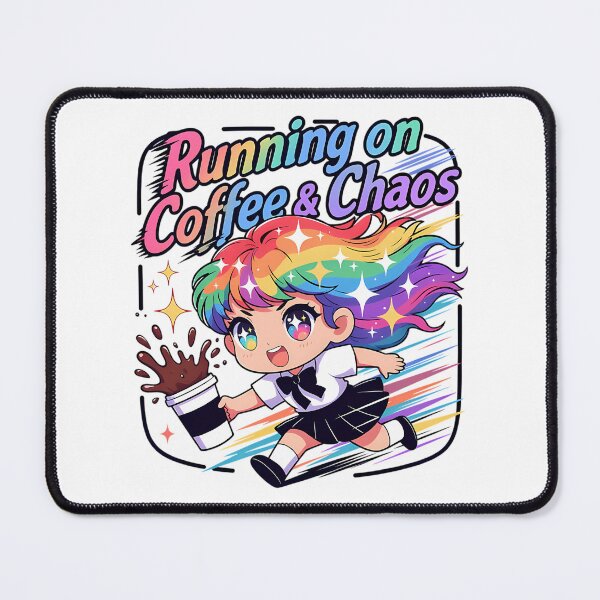 Item preview, Running On Coffee Chaos designed and sold by dinhlavette.