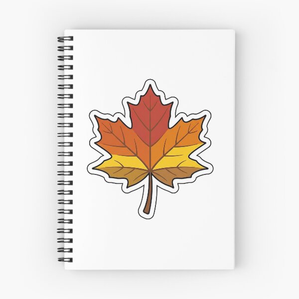 Item preview, Autumn Maple Leaf - Minimalist Fall Foliage Sticker designed and sold by SimpleP.