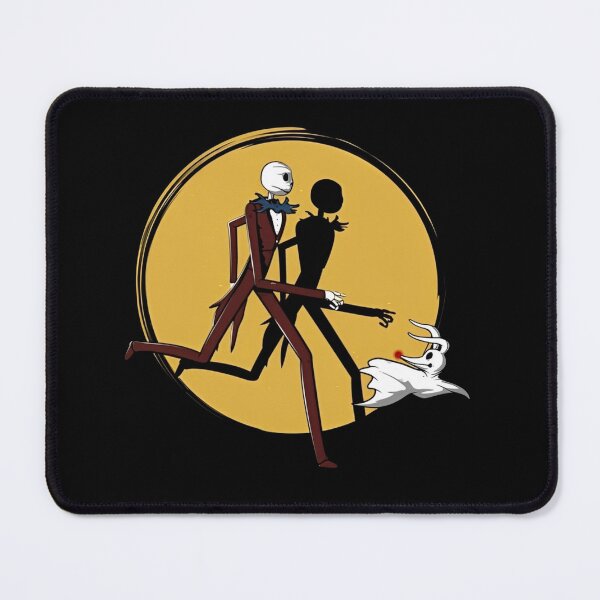 Item preview, Jack Skellington and Zero Full Moon Run - Nightmare Before Christmas designed and sold by Epicfunchart.