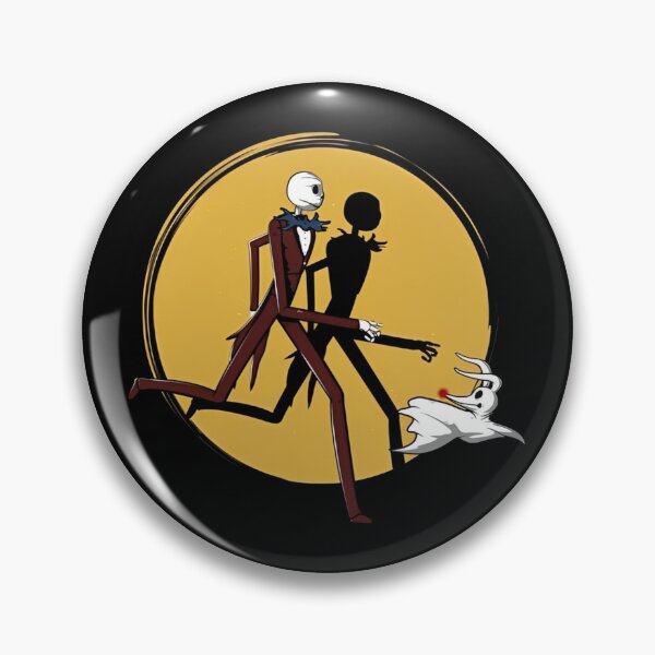 Item preview, Jack Skellington and Zero Full Moon Run - Nightmare Before Christmas designed and sold by Epicfunchart.