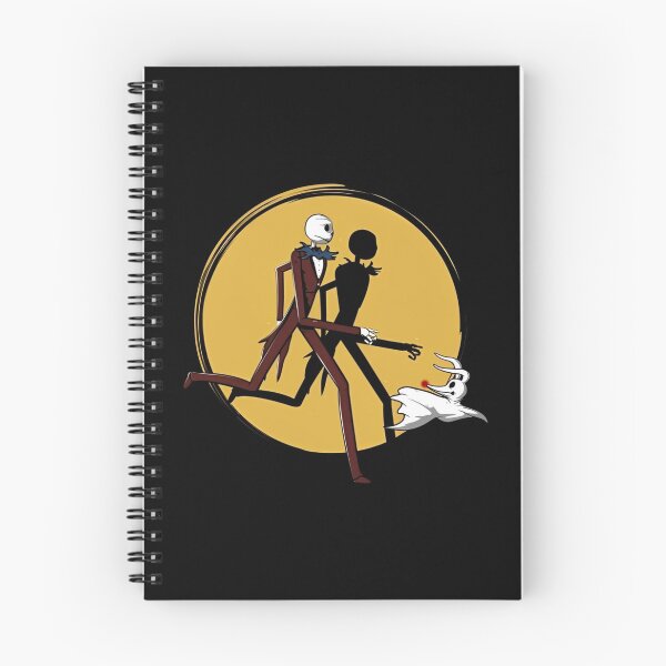Item preview, Jack Skellington and Zero Full Moon Run - Nightmare Before Christmas designed and sold by Epicfunchart.