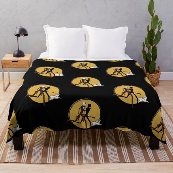 Item preview, Jack Skellington and Zero Full Moon Run - Nightmare Before Christmas designed and sold by Epicfunchart.