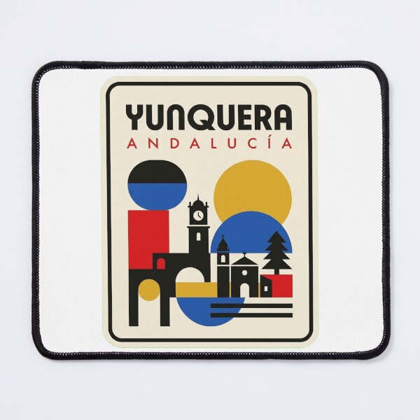 Item preview, Retro Yunquera Bauhaus Geometric Skyline designed and sold by k3rstman1.