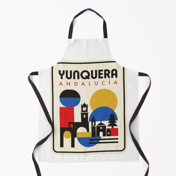 Item preview, Retro Yunquera Bauhaus Geometric Skyline designed and sold by k3rstman1.